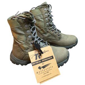 Tactical Research Flyweight Garrison Boots Mens Youth Size 3 W Olive Green